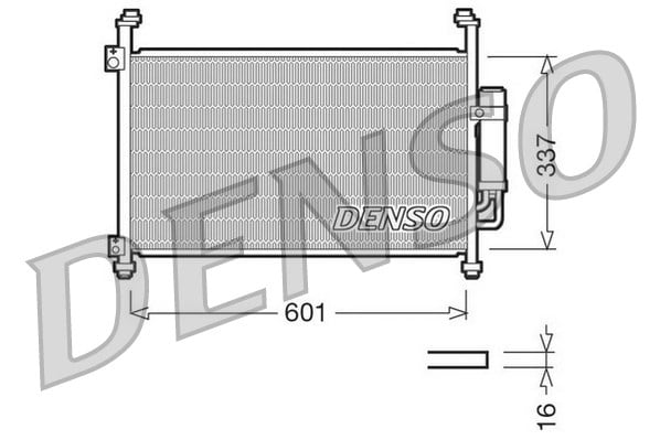DENSO DCN40007 Klima Radyatörü 80110SMGE01 uygun fiyat hızlı kargo