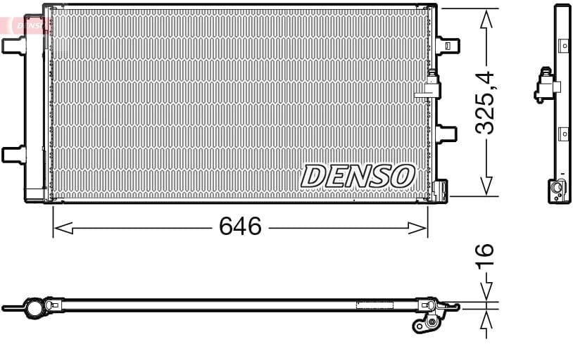 DENSO DCN02041 Klima Radyatörü 4G0260403A uygun fiyat hızlı kargo