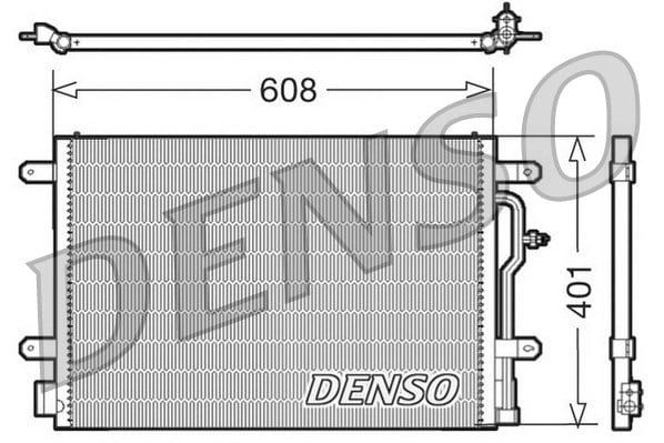DENSO DCN02012 Klima Radyatörü 8E0260401D uygun fiyat hızlı kargo