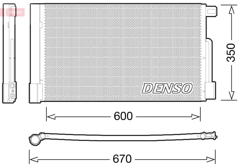 DENSO DCN01004 Klima Radyatörü 13310103 uygun fiyat hızlı kargo