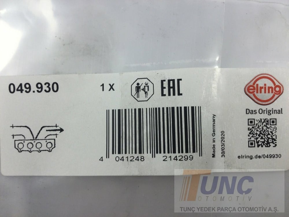 Egzoz Manifold Contası