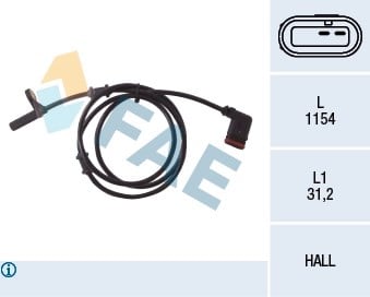 FAE 78028 ABS Devir Sensörü 2035400117 uygun fiyat hızlı kargo
