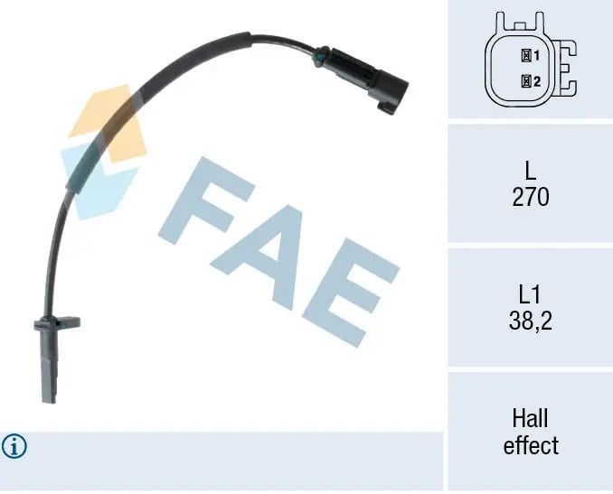 FAE 78556 ABS Devir Sensörü 131665 uygun fiyat hızlı kargo