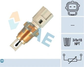 FAE 33426 Emme Sıcaklık Sensörü 1090457 uygun fiyat hızlı kargo