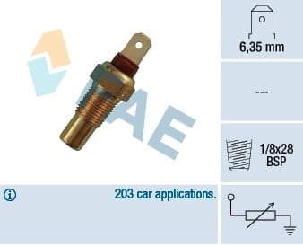 FAE 31570 Hararet Müşürü 1338507 uygun fiyat hızlı kargo
