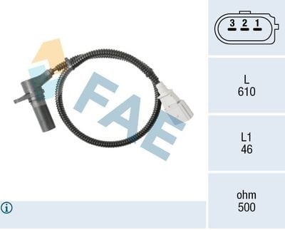 FAE 79115 Krank Devir Sensörü 045957147C uygun fiyat hızlı kargo