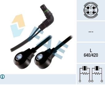 FAE 60255 Vuruntu Sensörü 12141709317 uygun fiyat hızlı kargo