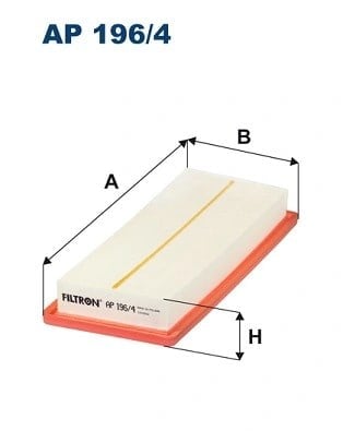 FILTRON AP 196 4 Hava Filtresi 13717568728 uygun fiyat hızlı kargo