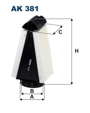 FILTRON AK 381 Hava Filtresi 6510940100 uygun fiyat hızlı kargo