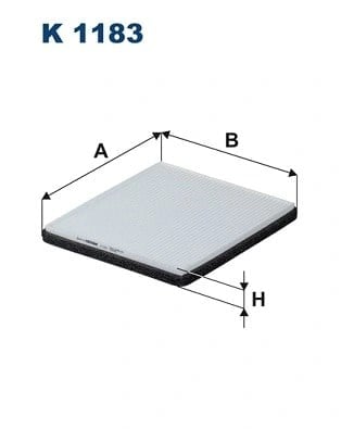 FILTRON K 1183 Polen Filtresi 72880 AG000 uygun fiyat hızlı kargo