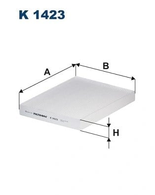 FILTRON K 1423 Polen Filtresi 97133F2100 uygun fiyat hızlı kargo