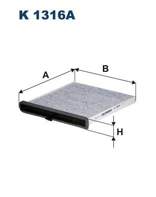 FILTRON K 1316A Polen Filtresi KD45 61 J6X uygun fiyat hızlı kargo