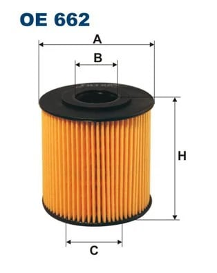 FILTRON OE662 Yağ Filtresi 1275810 uygun fiyat hızlı kargo