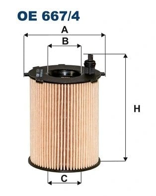 FILTRON OE 667 4 Yağ Filtresi 1610693780 uygun fiyat hızlı kargo
