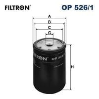 FILTRON OP 526 1 Yağ Filtresi 06A115561B uygun fiyat hızlı kargo
