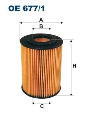 FILTRON OE 677 1 Yağ Filtresi 05175571AA uygun fiyat hızlı kargo