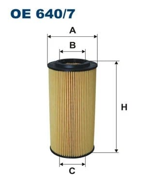 FILTRON OE 640 7 Yağ Filtresi 6131800009 uygun fiyat hızlı kargo