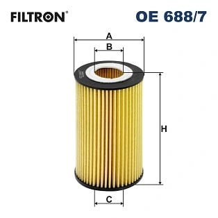 FILTRON OE 688 7 Yağ Filtresi 06E115466B uygun fiyat hızlı kargo
