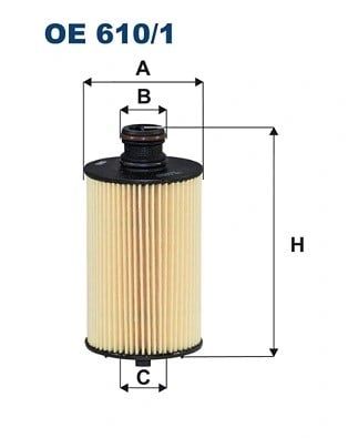 FILTRON OE 610 1 Yağ Filtresi 67118 03009 uygun fiyat hızlı kargo