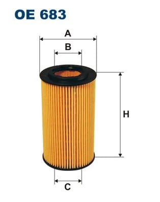 FILTRON OE 683 Yağ Filtresi 15430 RBD E01 uygun fiyat hızlı kargo