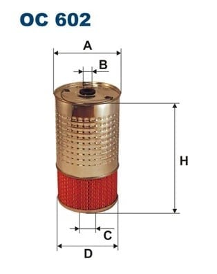 FILTRON OC 602 Yağ Filtresi 0146707 uygun fiyat hızlı kargo
