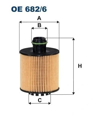 FILTRON OE 682 6 Yağ Filtresi 1631226580 uygun fiyat hızlı kargo