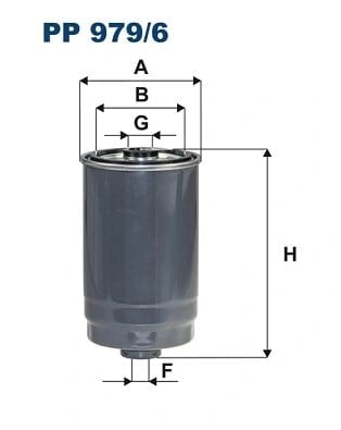 FILTRON PP 979 6 Yakıt Filtresi 31922A9000 uygun fiyat hızlı kargo
