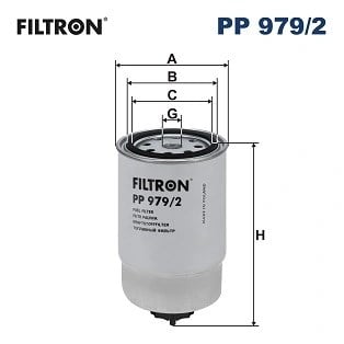 FILTRON PP 979 2 Yakıt Filtresi 22470 35004 uygun fiyat hızlı kargo