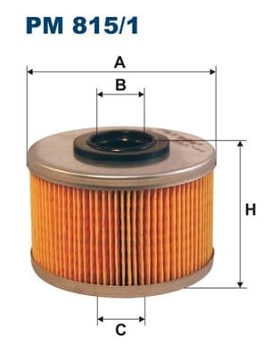 FILTRON PM 815 1 Yakıt Filtresi 15412 84CT0 uygun fiyat hızlı kargo