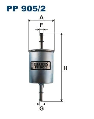 FILTRON PP 905 2 Yakıt Filtresi 25121074 uygun fiyat hızlı kargo