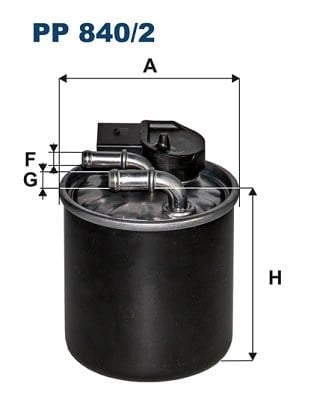 FILTRON PP 840 2 Yakıt Filtresi 6510902052 uygun fiyat hızlı kargo