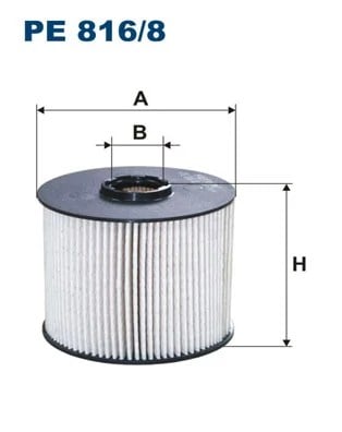 FILTRON PE8168 Yakıt Filtresi 1611659180 uygun fiyat hızlı kargo