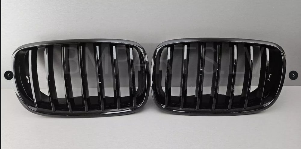 GKL 340928 Ön Panjur Böbrek Parlak Siyah Set Bmw X5 E70 Lcı X6 E71 2007 2012 51712150246 2150247 uygun fiyat hızlı kargo