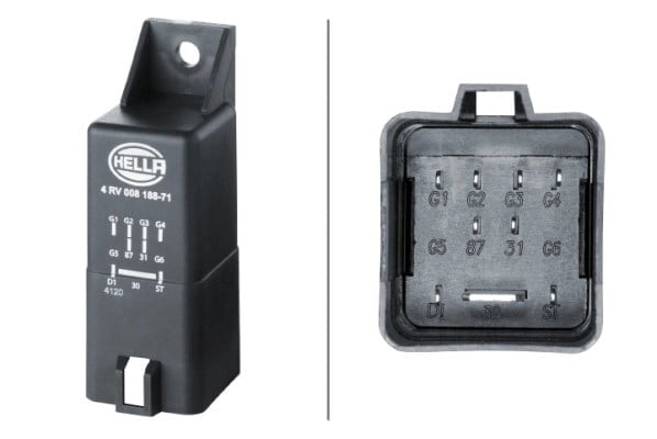 HELLA 4RV 008 188 711 Isıtma Rölesi 04L907281 uygun fiyat hızlı kargo