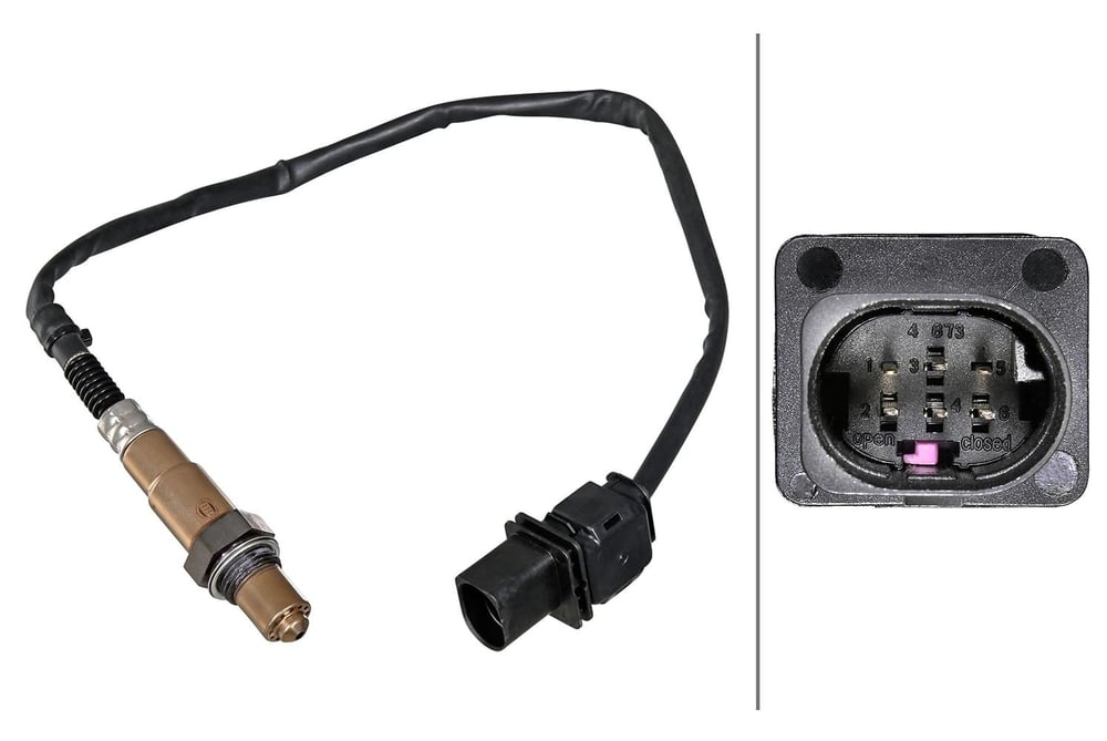 HELLA 6PA 358 221 251 Oksijen Sensörü Lambda Sensörü 7G919D375AA uygun fiyat hızlı kargo