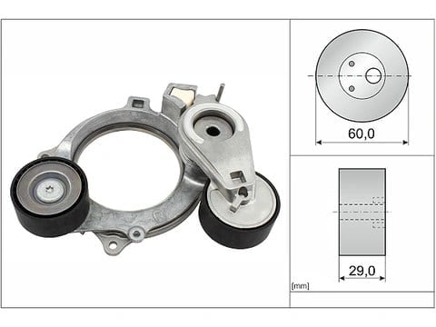 INA 534 0935 10 V Kayış Gergi Kütüğü 05E903305G uygun fiyat hızlı kargo