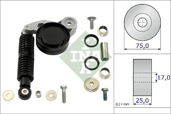 INA 533 0118 10 V Kayış Gergi Kütüğü 059145283A uygun fiyat hızlı kargo