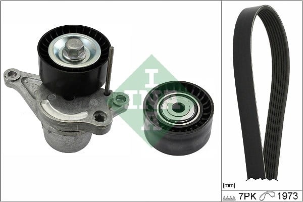 INA 529 0317 10 V Kayış Seti 1172000Q0C uygun fiyat hızlı kargo