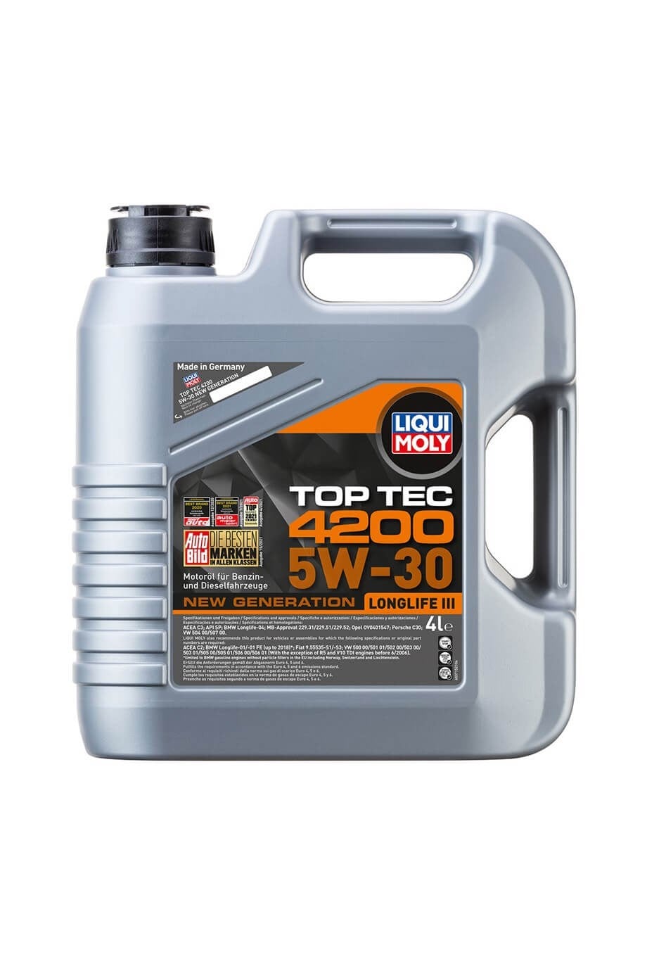 LIQUI MOLY 3715 Motor Yağ Liqui Moly Top Tec 4200 5w30 4 Litre LIQUIMOLY 5W30 4LT uygun fiyat hızlı kargo