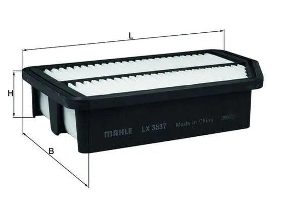 MAHLE LX 3537 Hava Filtresi 281133X000 uygun fiyat hızlı kargo