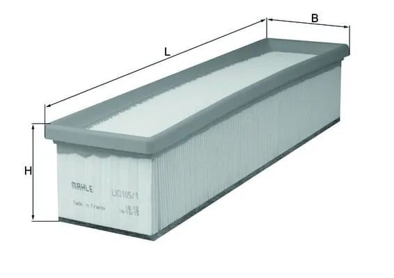 MAHLE LX 3105 1 Hava Filtresi 165460444R uygun fiyat hızlı kargo