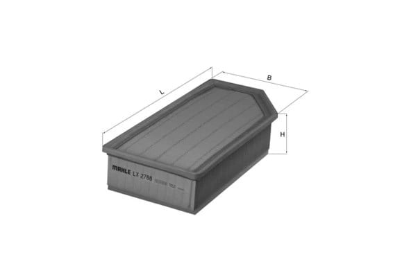 MAHLE LX 2788 Hava Filtresi 1444QA uygun fiyat hızlı kargo