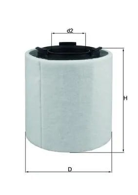MAHLE LX 2831 Hava Filtresi 6R0129620A uygun fiyat hızlı kargo