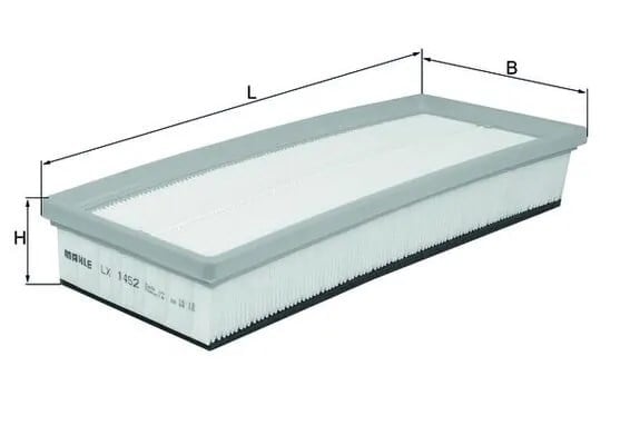 MAHLE LX 1452 Hava Filtresi 1378073J00 uygun fiyat hızlı kargo