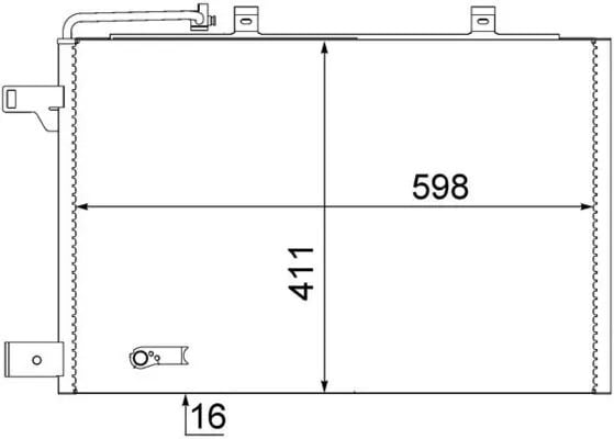 MAHLE AC 370 000S Klima Radyatörü 1695000687 uygun fiyat hızlı kargo