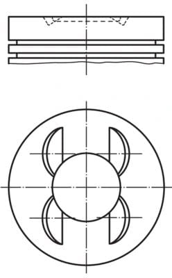 MAHLE 028 PI 00153 000 Piston Segman 04E107065EJ uygun fiyat hızlı kargo