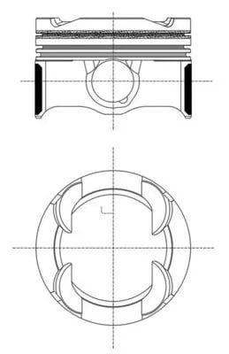 MAHLE 081PI00130000 Piston Segman 11258657760 uygun fiyat hızlı kargo