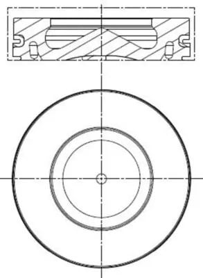 MAHLE 081PI00100002 Piston Segman XXX uygun fiyat hızlı kargo