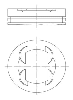 MAHLE 011 PI 00110 000 Piston Segman 0623150 uygun fiyat hızlı kargo