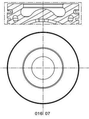 MAHLE 016 07 21 Piston Segman XXX uygun fiyat hızlı kargo